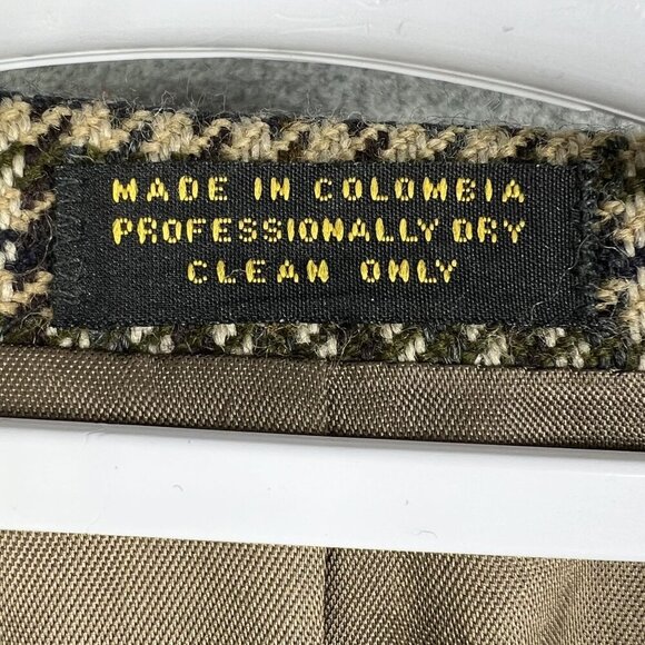 Oscar De La Renta Mens 43R Houndstooth Wool Blazer Jacket Sportcoat Timeless - Picture 14 of 16